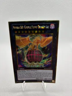 Yugioh Number C88: Gimmick Puppet Disaster Leo PGLD-EN021 Gold Secret 1st Ed - Image 3