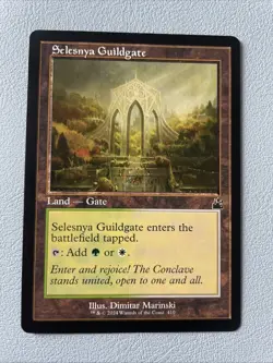 MTG Card Selesnya Guildgate Retro Frame 410 Ravnica Remastered RVR NM SEE PICS - Image 1