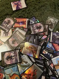 Magic The Gathering Token Card Ads 406 Cards Zombies Goblin Soldiers foil - Image 3