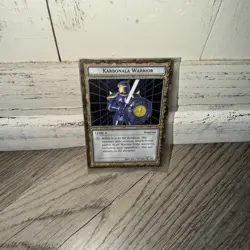 Yu-Gi-Oh Karbonala Warrior Dungeon Dice Monsters - Card Only - Near Mint - Image 1