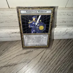 Yu-Gi-Oh Karbonala Warrior Dungeon Dice Monsters - Card Only - Near Mint - Image 2