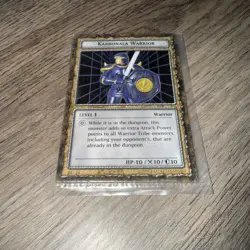 Yu-Gi-Oh Karbonala Warrior Dungeon Dice Monsters - Card Only - Near Mint - Image 3
