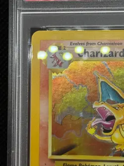 Pokemon Card English 1999 Base Set Charizard 4/102 4 #4 Glurak リサートン PSA 7 NM - Image 4