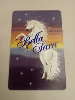 Bella Sara Bella's Ball Silvia 35/55 Dance Partner Valentino Horse Card - Image 2