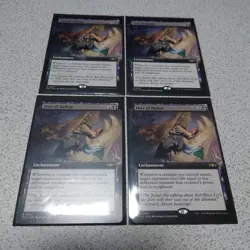 MTG Magic the Gathering TDC Defeat Jaw English Set of 4 Expansion Art NM - Image 1
