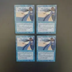MTG Water Raw Ice Set of 4 Magic the Gathering Accessories - Image 1