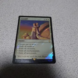 Magic the Gathering MTG Fin Farewell English Surge Foil Final Fantasy Commander - Image 1
