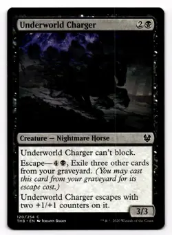 MTG Underworld Charger | #120 Theros Beyond Death | English Magic the Gathering - Image 1