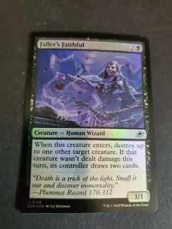 Faller's Faithful #100 | Near Mint FOIL | Edge of Eternities Magic MTG - Image 1
