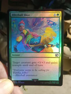 MTG Magic the Gathering Blitzball Shot (176/764) Final Fantasy LP FOIL - Image 1