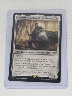Boromir, Warden of the Tower / Lord of the Rings MTG / NON-FOIL - Image 3