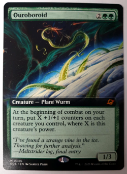MTG Edge of Eternities - Ouroboroid - Extended Mythic - 0345 NM - Image 1