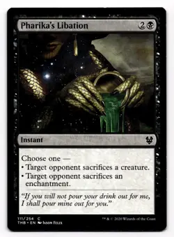 MTG Magic the Gathering Pharika's Libation (111/254) Theros Beyond Death NM - Image 1