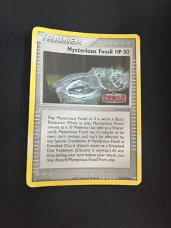 Mysterious Fossil 85/108 LP Stamped Pokemon Reverse Holo EX Power Keepers - Image 1
