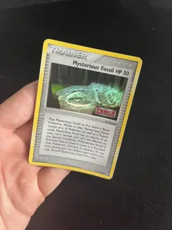 Mysterious Fossil 85/108 LP Stamped Pokemon Reverse Holo EX Power Keepers - Image 2