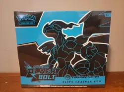 Black Bolt Pokemon Center Exclusive ETB Elite Trainer Box Pokemon TCG - Image 1