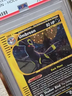 2003 Pokemon Aquapolis Umbreon Holo #H29 PSA 10 POP 91 - Image 3
