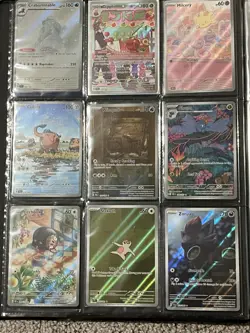 Scarlet & Violet English Illustration Rare IR Lot 48 CARDS ALL NM Pokemon TCG - Image 2