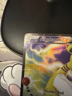 AMPHAROS EX 2015 POKEMON XY SERIES ANCIENT ORIGINS RARE ULTRA 87/98 Q0443 - Image 4