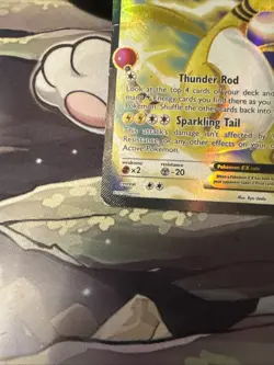 AMPHAROS EX 2015 POKEMON XY SERIES ANCIENT ORIGINS RARE ULTRA 87/98 Q0443 - Image 5