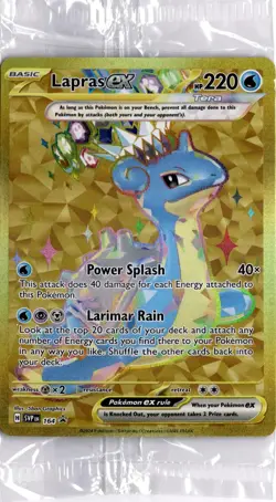Lapras ex - 164 - SV: Scarlet & Violet Promo Cards - Pokemon TCG - NM - SEALED - Image 1