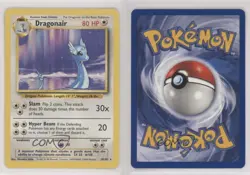 Dragonair Pokemon Base Set #18 1999 00ma - Image 3