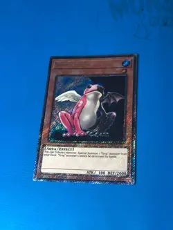 YUGIOH Platinum Secret Rare Substitoad RA03-EN197 1st Edition - Image 1