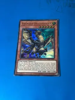 YUGIOH Ultra Rare Thunder Dragonhawk SOFU-EN020 - Image 1
