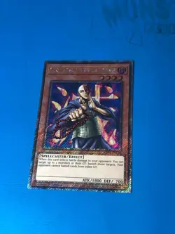 YUGIOH Platinum Secret Rare Kycoo The Ghost Destroyer RA03-EN110 1st Edition - Image 1