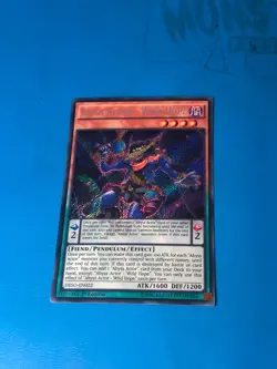 YUGIOH Secret Rare Abyss Actor - Wild Hope DESO-EN022 1st Edition - Image 1