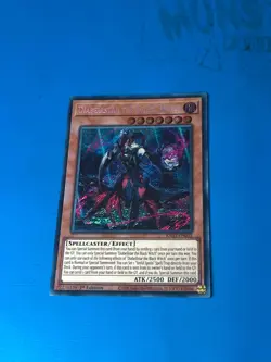 YUGIOH Secret Rare Diabellstar The Black Witch RA03-EN032 1st Edition - Image 1