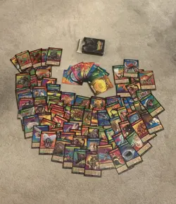 Weird N Wild Creatures Trading Card - Lot Of 90+ Cards & Card Box - Image 1