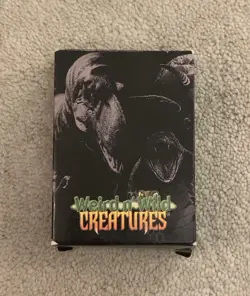 Weird N Wild Creatures Trading Card - Lot Of 90+ Cards & Card Box - Image 3