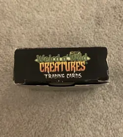 Weird N Wild Creatures Trading Card - Lot Of 90+ Cards & Card Box - Image 4