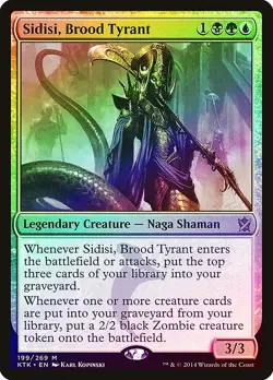 Sidisi, Brood Tyrant FOIL Khans of Tarkir NM Mythic Rare CARD ABUGames - Image 1