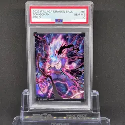 PSA 10 Son Gohan Beast SR 3-01 Itajaga Dragon ball Vol.3 JP Card 2023 GEM MINT - Image 1