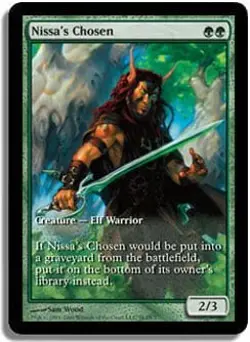 Nissa's Chosen (Zendikar Game Day Extended Art) Promo PLD Special CARD ABUGames - Image 1