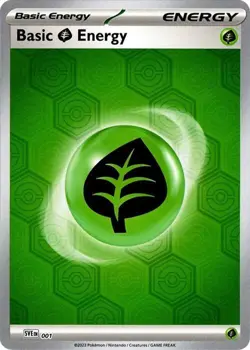 Basic Green Energy - SVE001 - Pokemon Shrouded Fable Reverse Holo Card LP - Image 1
