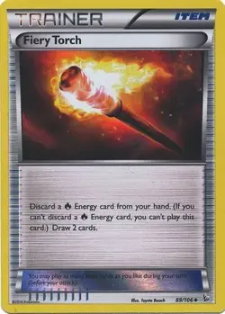 Fiery Torch - 89/106 - Pokemon Flashfire XY Holo Promo Card LP - Image 1