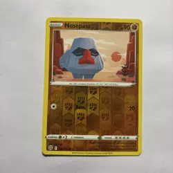 Nosepass 073/172 Reverse Holo Brilliant Stars Pokemon TCG Card - Image 1
