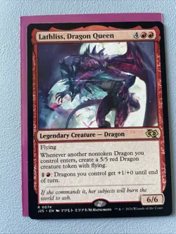 Lathliss, Dragon Queen (Anime) - 74 / English / Near Mint MTG - Image 1