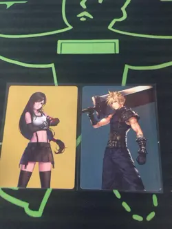 MTG Magic The Gathering Tifa / Cloud Art Series Final Fantasy - Image 1