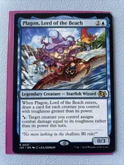 Plagon, Lord of the Beach (Anime) [Foundations Jumpstart] NM MTG - Image 1