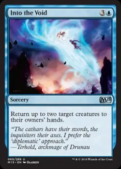 Into the Void -Foil Light Play MTG Magic 2015 Core Set - Image 1