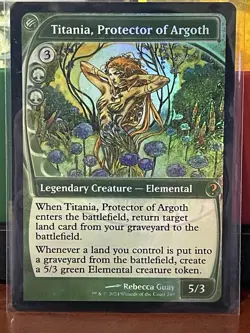 MTG Titania, Protector of Argoth Mystery Booster 2, Foil - Image 1