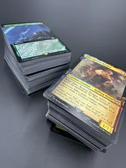 Lord of the Rings MTG Tales Of Middle Earth Holiday 300+ Mostly Showcase Scrolls - Image 2