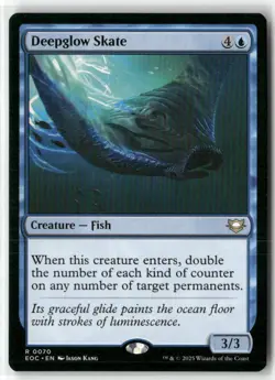 Deepglow Skate Commander: Edge of Eternities MAGIC MTG NM - Image 1