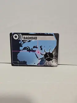 Pandemic Board Game Baghdad Iraq Location Card Replacement - Image 1