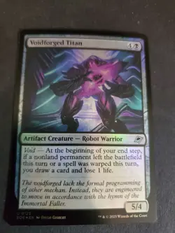 Voidforged Titan (Foil) - 0125 - Edge of Eternities - MTG - NM - Image 1