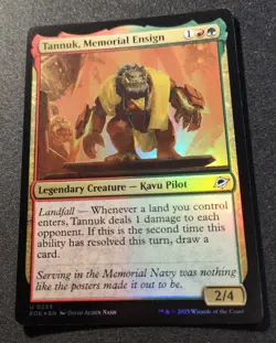Tannuk, Memorial Ensign - Foil - EOE - MTG - EN - NM - 0233 - Image 1